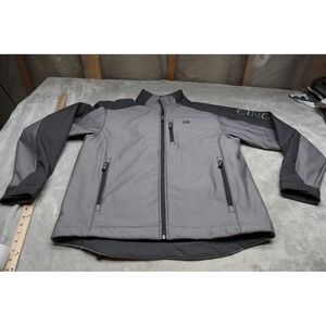 Cinch Jacket Mens Large Grey Bonded Concealed Carry Fleece Lined Performance